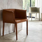 Leather Modern Restaurant Dining Chair Solid Back Dining Chair Clearhalo ' kitchen&dining_furn' 'Dining Chairs' 'Dining Tables & Seating' 'dining_chair' 'furn' 'furn_dining_chair' 'Furniture' 'furniture_dining_chair' 'Kitchen & Dining Furniture' 'kitchen' 1200x1200_21e20a30-86e0-4739-8f8a-d690128e3100