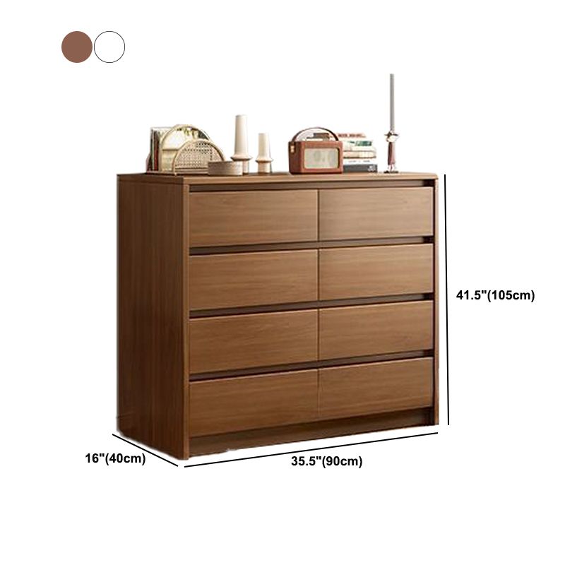 Wooden Accent Chest with Drawers Rectangle Contemporary Chest Clearhalo 'Cabinets & Chests' 'cabinets_chests' 'furn' 'furn_cabinets_chests' 'Furniture' 'Living Room Furniture' 1200x1200_21e70d17-e3a2-4a70-91e4-58fe9fa51649