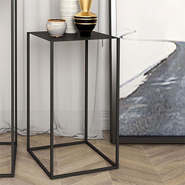 Carré de table de table de table de table de base de table d'appoint de style moderne médiéval