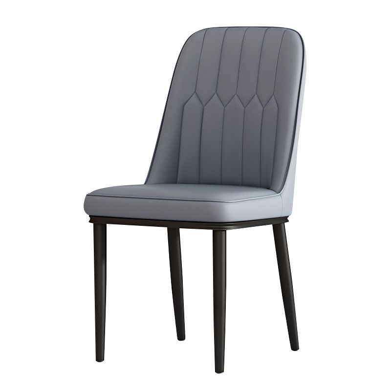 Metal Contemporary Modern Indoor-Outdoor Side Chair Parsons Chair Clearhalo 'Dining Chairs' 'Dining Tables & Seating' 'dining_chair' 'furn' 'furn_dining_chair' 'Furniture' 'furniture_dining_chair' 'Kitchen & Dining Furniture' 1200x1200_21ea9f68-f95d-4e49-953e-22550603bb9d