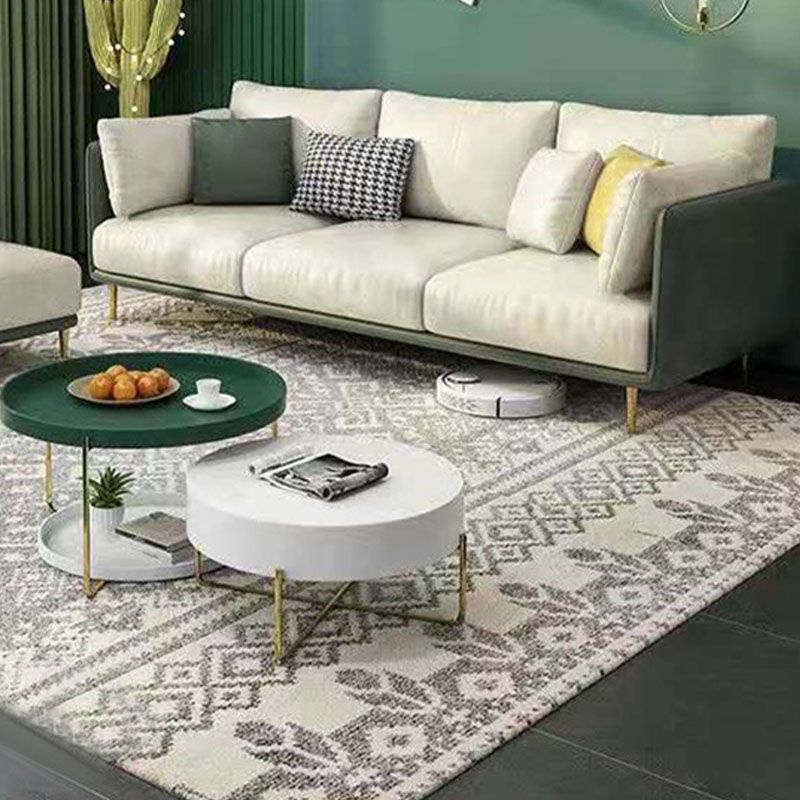 Modern Style Square Armrest High-density Sponge Seat Filled Solid Wood Base Sofa Clearhalo 'furn' 'furn_sofas' 'Furniture' 'furniture_sofas' 'kitchen' 'kitchen_sofas' 'Living Room Furniture' 'Sofa' 'sofas' 1200x1200_21ec528a-cbf1-44b9-bd24-242b021b9501