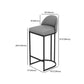 Industrielles 1/5-teiliges Bartisch-Set, rechteckiger Stein-Thekentisch mit hohen Hockern