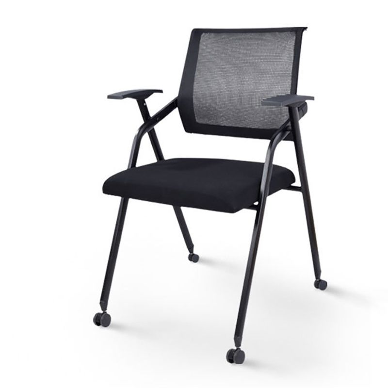 Contemporary Microfiber Arm Chair Conference Mid-Back Office Chair Clearhalo 'furn' 'furn_office_chair' 'Furniture' 'Office Chairs' 'Office Furniture' 'office_chair' 1200x1200_21f97a97-f5ba-40f7-91f5-018110dc52a4