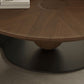 Modern Wood Coffee Table Round Nesting Coffee Table Set for Living Room Clearhalo 'Coffee & Accent Tables' 'Coffee Tables' 'coffee_tables' 'furn' 'furn_coffee_tables' 'Furniture' 'Living Room Furniture' 1200x1200_21fa77e0-4884-4499-a1d0-8b3290d8bc17
