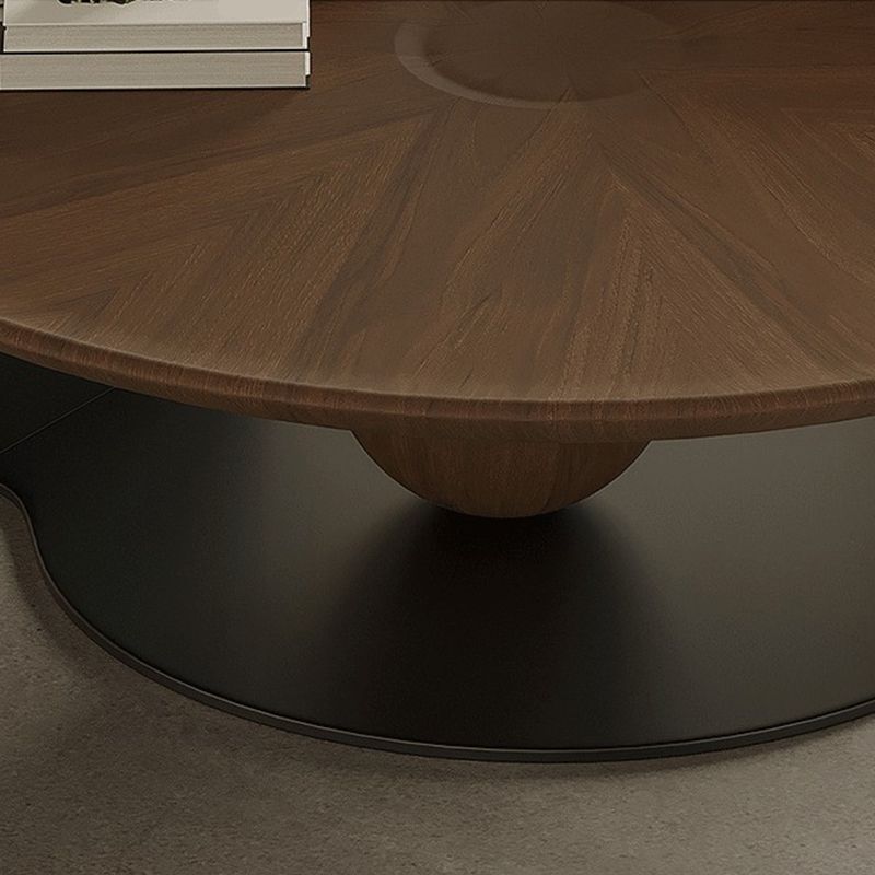 Modern Wood Coffee Table Round Nesting Coffee Table Set for Living Room Clearhalo 'Coffee & Accent Tables' 'Coffee Tables' 'coffee_tables' 'furn' 'furn_coffee_tables' 'Furniture' 'Living Room Furniture' 1200x1200_21fa77e0-4884-4499-a1d0-8b3290d8bc17