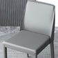 Designer Style Home Solid Back Side Chair Leather Matte Finish Dining Chair Clearhalo ' kitchen&dining_furn' 'Dining Chairs' 'Dining Tables & Seating' 'dining_chair' 'furn' 'furn_dining_chair' 'Furniture' 'furniture_dining_chair' 'Kitchen & Dining Furniture' 'kitchen' 1200x1200_21fe0f6d-15a6-44fa-9d7b-8d6d6c01b865