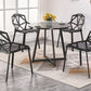 Metal Contemporary Dining Table Indoor Round Table for Kitchen Clearhalo ' dining_table' 'Dining Tables & Seating' 'Dining Tables' 'furn' 'furn_dining_table' 'Furniture' 'furniture_dining_table' 'Kitchen & Dining Furniture' 'kitchen&dining_furn' 'kitchen' 'kitchen_dining_table' 1200x1200_21ff4eca-61ab-45cc-8f2e-35b2ce87624a