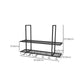 Metal Hanging Wine Glass Rack Modern Black Wine Rack Kit with Shelves Clearhalo 'furn' 'furn_wine_racks' 'Furniture' 'Kitchen & Dining Furniture' 'Wine Racks' 'wine_racks' 1200x1200_22004791-3375-4896-8842-a68f3d3890af