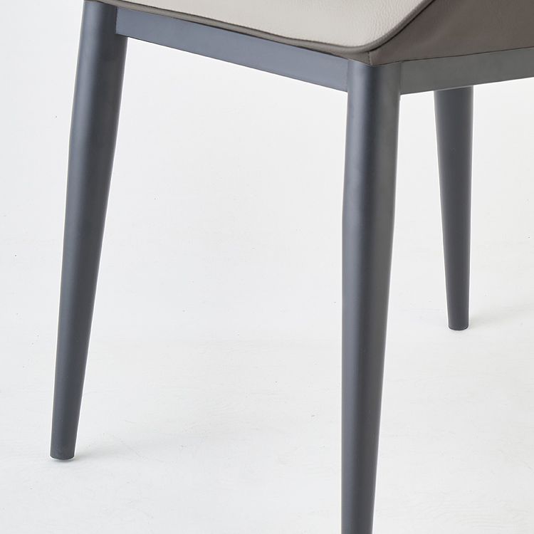 Contemporary Style Dining Room Chairs Dining Wingback Arm Chair with Metal Legs Clearhalo ' kitchen&dining_furn' 'Dining Chairs' 'Dining Tables & Seating' 'dining_chair' 'furn' 'furn_dining_chair' 'Furniture' 'furniture_dining_chair' 'Kitchen & Dining Furniture' 'kitchen' 1200x1200_2201c730-cbb0-4f35-946c-a54d2194a450