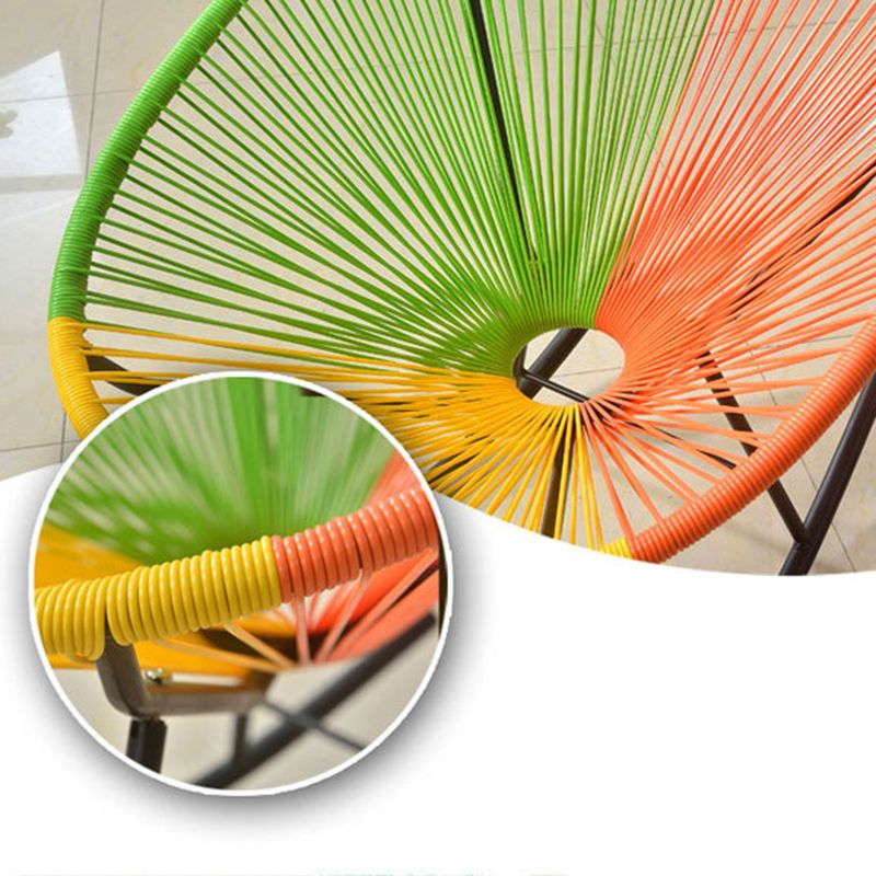 Chaise à bascule unique moderne du milieu du siècle