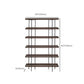 Wooden Standard Bookcase Industrial Open Back Bookshelf with Shelves Clearhalo 'Bookcases' 'furn' 'furn_bookcases' 'Furniture' 'Office Furniture' 1200x1200_220b52ab-dc41-4c0d-bbdc-e350d12440ab
