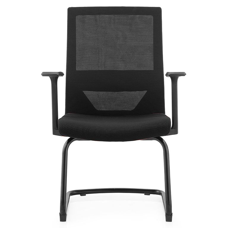Silla contemporánea de microfibra, sillón con respaldo alto para conferencias