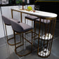 Modern White Sintered Stone Table Metal Base Table for Kitchen Living Room Clearhalo 'Bar Furniture' 'Bar Tables' 'bar_tables' 'furn' 'furn_bar_tables' 'Furniture' 'Kitchen & Dining Furniture' 1200x1200_221441ef-ff86-4bc7-bd72-7851ff9ed158
