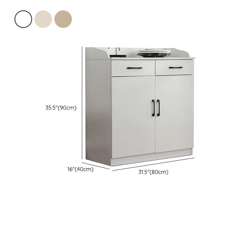 Wood Side Board Modern Style Sideboard with Drawers and Cabinets Clearhalo 'buffet_sideboard' 'Buffets & Sideboards' 'furn' 'furn_buffet_sideboard' 'Furniture' 'Kitchen & Dining Furniture' 1200x1200_22166b02-096c-4b6e-8f9e-9cdc1e335d63