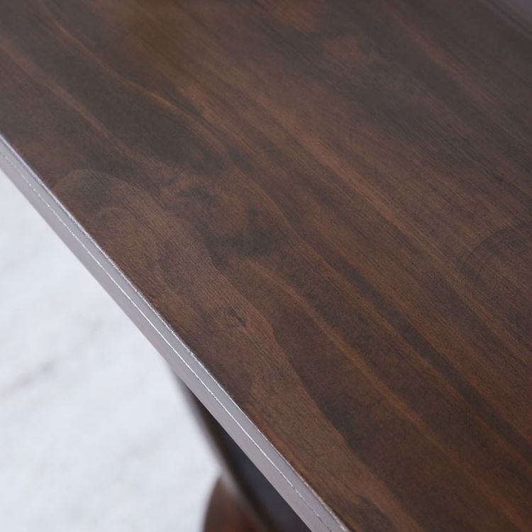 Tabella della console moderna di metà secolo a metà secolo tavolo di divano console in legno massiccio