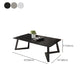 Contemporary 17.7" H Coffee Table Rectangular Stone 1 Single Cocktail Table Clearhalo 'Coffee & Accent Tables' 'Coffee Tables' 'coffee_tables' 'furn' 'furn_coffee_tables' 'Furniture' 'Living Room Furniture' 1200x1200_221d825a-7a98-4adb-9863-97fce6ccaef6