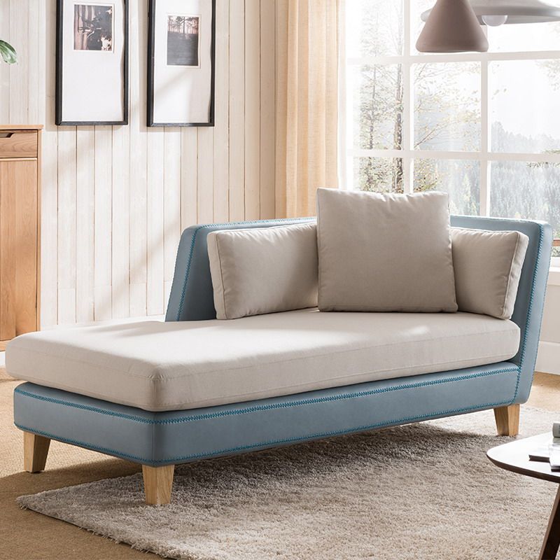 Scandinavian Upholstered Chaise Lounge Couch One Armed Chaise Lounge Clearhalo 'Chairs & Seating' 'Chaise Lounge' 'chaise_lounge' 'furn' 'furn_chaise_lounge' 'Furniture' 'Living Room Furniture' 1200x1200_221d8e2e-0426-4c8e-9baa-2b02703f9d70