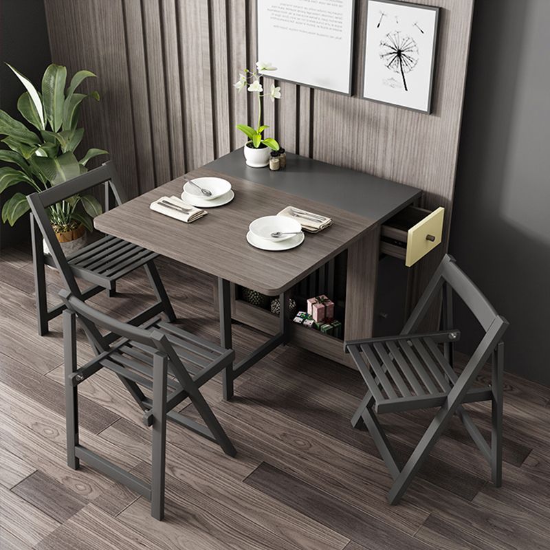 Rectangle Mid-Century Modern Dining Table Wood Base Table for Home Kitchen Dinner Clearhalo ' dining_table' 'Dining Tables & Seating' 'Dining Tables' 'furn' 'furn_dining_table' 'Furniture' 'furniture_dining_table' 'Kitchen & Dining Furniture' 'kitchen&dining_furn' 'kitchen' 'kitchen_dining_table' 1200x1200_221e1436-a611-4363-bd65-09646adad9d0