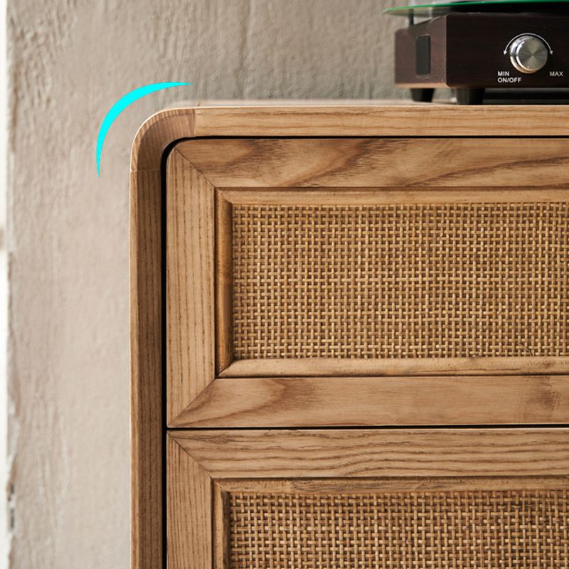 Modern Storage Chox Dresser Cofre de almacenamiento de madera sólida para dormitorio