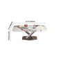 Rectangle White Tone Dining Table Sintered Stone Table Luxury with Pedestal Clearhalo ' dining_table' 'Dining Tables & Seating' 'Dining Tables' 'furn' 'furn_dining_table' 'Furniture' 'furniture_dining_table' 'Kitchen & Dining Furniture' 'kitchen&dining_furn' 'kitchen' 'kitchen_dining_table' 1200x1200_221fcbb2-a56c-4f2f-95fc-1a1224af1afd