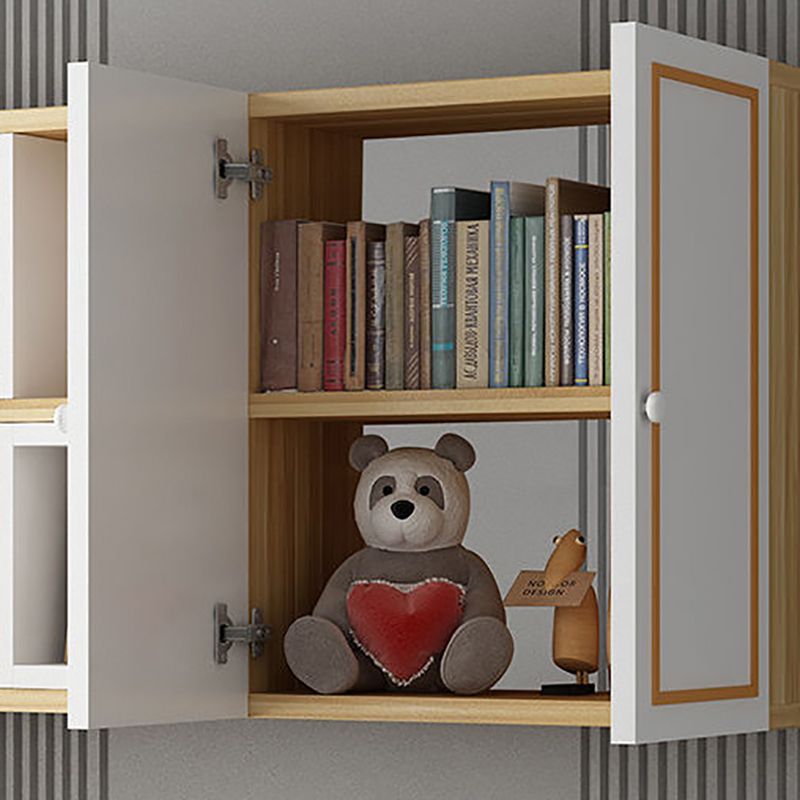 Libreria di legno contemporanea Montata Bookshelf chiuse per la casa per l'home office