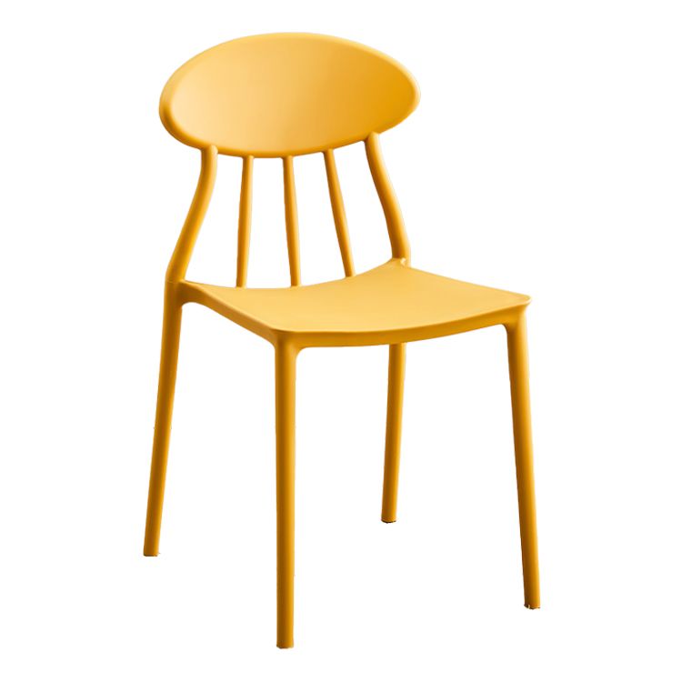 Modern Kitchen Plastic Dining Chairs Open Back Dining Side Armless Chairs Clearhalo ' kitchen&dining_furn' 'Dining Chairs' 'Dining Tables & Seating' 'dining_chair' 'furn' 'furn_dining_chair' 'Furniture' 'furniture_dining_chair' 'Kitchen & Dining Furniture' 'kitchen' 1200x1200_2221b68e-9d27-4f93-8d40-89d220bcfefa
