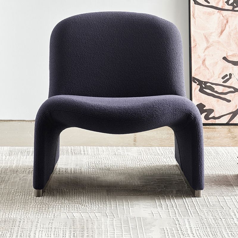 Scandinavian Accent Room Chair 24.8" Wide Fabric Lounge Accent Chair Clearhalo 'Accent Chairs' 'accent_chairs' 'Chairs & Seating' 'furn' 'furn_accent_chairs' 'Furniture' 'Living Room Furniture' 1200x1200_222209bf-ca12-45c8-b3c2-3811a8c7c1cc