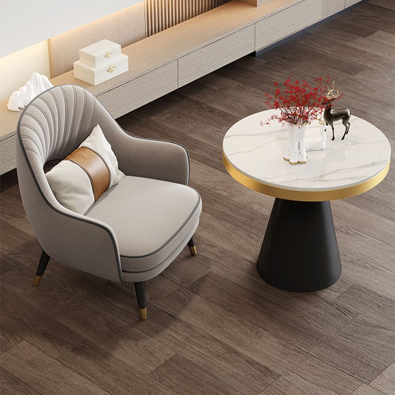 Velvet Accent Armchair 21.65" Wide Arms Included Chair for Living Room Clearhalo 'Accent Chairs' 'accent_chairs' 'Chairs & Seating' 'furn' 'furn_accent_chairs' 'Furniture' 'Living Room Furniture' 1200x1200_22224d0b-419d-47ab-a36e-49488923f470