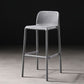 Stackable Low Back Modern Barstool Matte Finish Plastic Home Stool Clearhalo 'Bar Furniture' 'Bar Stools' 'bar_stools' 'Furniture' 'furniture_bar_stools' 'Kitchen & Dining Furniture' 1200x1200_222294e5-0c15-4102-af6e-98e33658d2e7