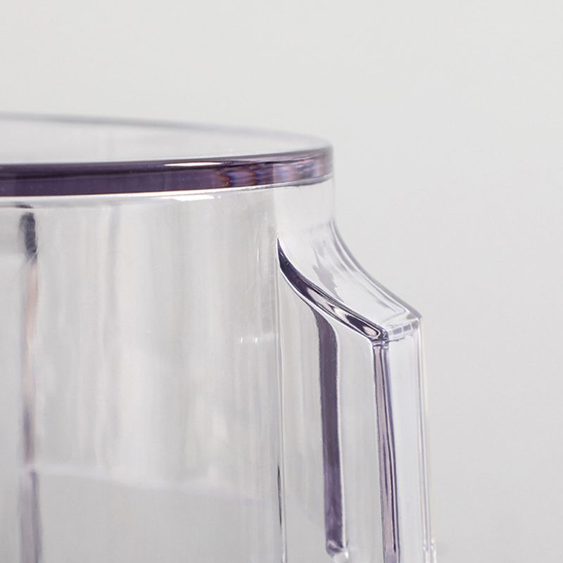 Nordic Style Bar-stool Round Counter Bar Stool with Plastic Legs for Home Clearhalo 'Bar Furniture' 'Bar Stools' 'bar_stools' 'furn' 'furn_bar_stools' 'Furniture' 'furniture_bar_stools' 'Kitchen & Dining Furniture' 1200x1200_222552f8-c737-429e-8937-ac7eacc528e6