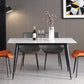 Glam Style Stone Dining Table 4 Black Legs Table Home Rectangle Dining Table Clearhalo 'Dining Tables & Seating' 'Dining Tables' 'dining_table' 'furn' 'furn_dining_table' 'Furniture' 'furniture_dining_table' 'Kitchen & Dining Furniture' 'kitchen' 'kitchen_dining_table' 1200x1200_22262f99-fa71-4427-9e97-9435a5992996