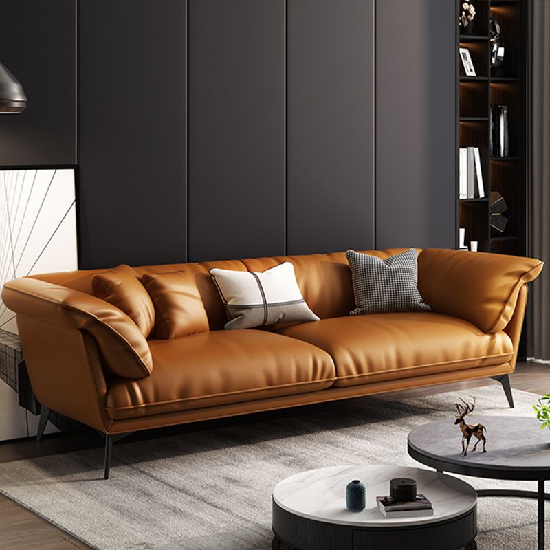 30.71" H Modern Pillow Top Arm Sofa with Cushion Back for Living Room, Apartment Clearhalo 'furn' 'furn_sofas' 'Furniture' 'furniture_sofas' 'kitchen' 'kitchen_sofas' 'Living Room Furniture' 'Sofa' 'sofas' 1200x1200_22268eb1-78d1-4cb8-b8b2-1bceab42f862