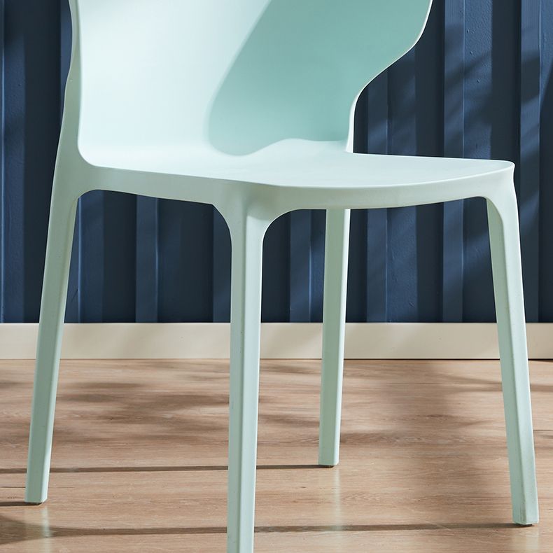 Scandinavian Plastic Side Chair Wingback Kitchen Dining Room Chair Clearhalo 'Dining Chairs' 'Dining Tables & Seating' 'dining_chair' 'furn' 'furn_dining_chair' 'Furniture' 'furniture_dining_chair' 'Kitchen & Dining Furniture' 1200x1200_222d331d-4303-469b-b625-5ec8f0475d90