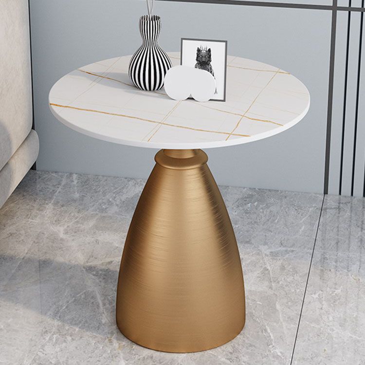 22,4 "hoher eisernen Sockel Endtisch modern