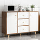 Sideboard ingegnerizzato in stile contemporaneo Sideboard in legno con mobile