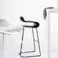 Nordic Stainless Steel Simple Barstool Low Back Indoor Tall Stool with Plastic Seat Clearhalo 'Bar Furniture' 'Bar Stools' 'bar_stools' 'furn' 'furn_bar_stools' 'Furniture' 'furniture_bar_stools' 'Kitchen & Dining Furniture' 1200x1200_2233bad5-6a91-4dbd-aa7c-9074e0a22fbb