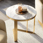 Glam Metal C-shape Side Table Round Stone Top Sofa Side End Table Clearhalo 'Coffee & Accent Tables' 'End & Side Tables' 'end_side_tables' 'furn' 'furn_end_side_tables' 'Furniture' 'Living Room Furniture' 1200x1200_22353ae9-8da5-43f3-ba55-bcdbd21c3af7