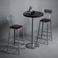 Industrial Square Iron Bar Stool Silver Footrest Bristol Stool Clearhalo 'Bar Furniture' 'Bar Stools' 'bar_stools' 'furn' 'furn_bar_stools' 'Furniture' 'Kitchen & Dining Furniture' 1200x1200_22359c8b-434d-437b-968a-1e0cc874b895
