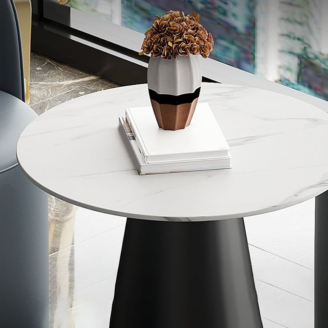 Moderne stijl gesinterde stenen dinerset rond 1/3/5 stukken eetgelegenheid set voor thuisgebruik