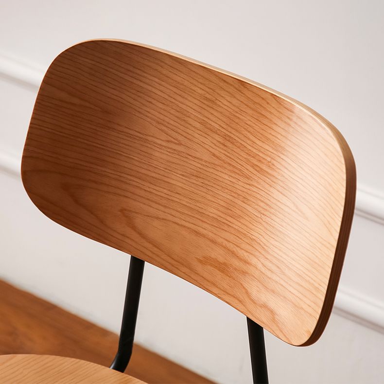 Industrial Metal Milk Tea Shop Side Chair Matte Finish Open Back Dining Chair (Set of 4) Clearhalo ' kitchen&dining_furn' 'Dining Chairs' 'Dining Tables & Seating' 'dining_chair' 'furn' 'furn_dining_chair' 'Furniture' 'furniture_dining_chair' 'Kitchen & Dining Furniture' 'kitchen' 1200x1200_22392532-1453-43ea-b872-5b6e682eed66