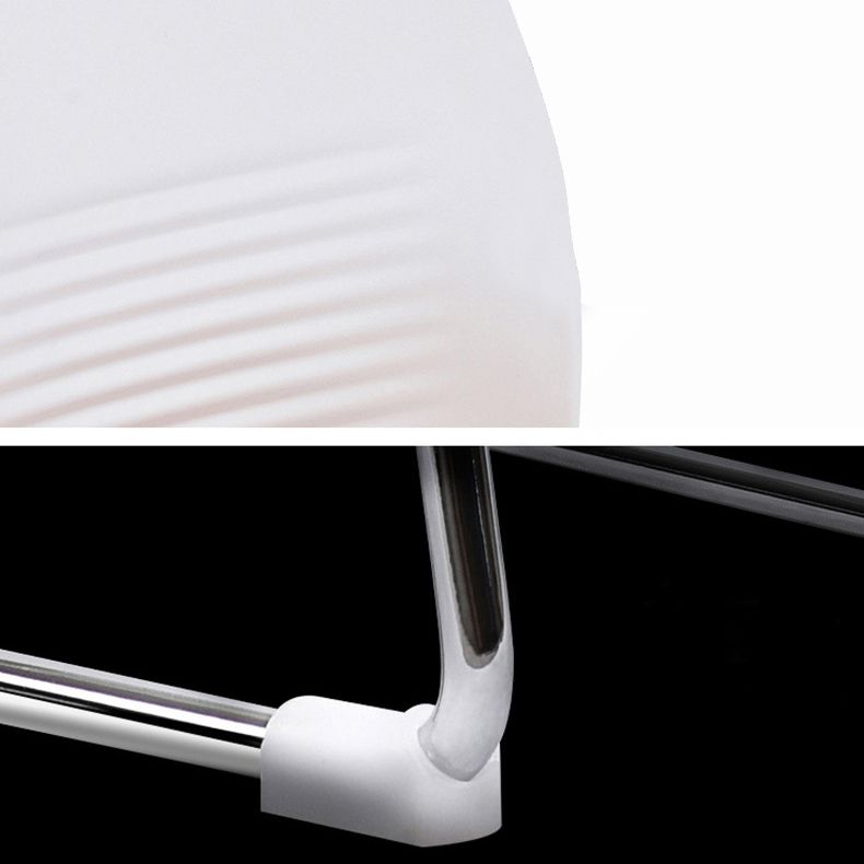 Plastic Contemporary Task Chair Ergonomic Computer Desk Chair with Silver Metal Base Clearhalo 'furn' 'furn_office_chair' 'Furniture' 'Office Chairs' 'Office Furniture' 'office_chair' 1200x1200_224096e7-bd15-41df-b514-dc9bd55bcd01