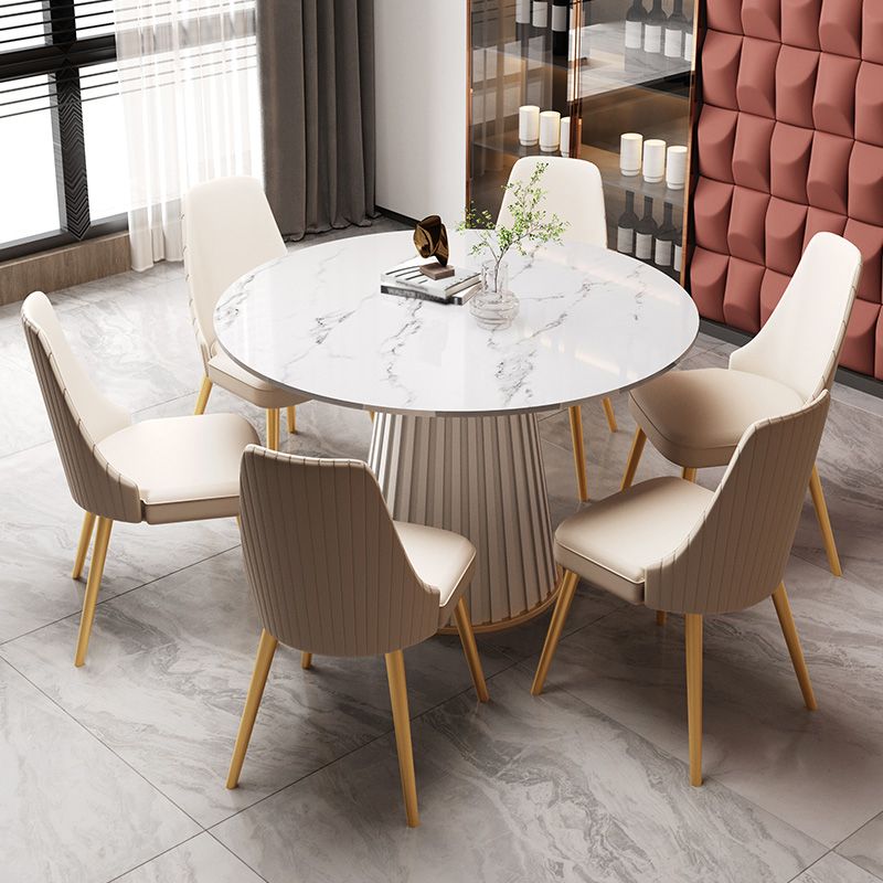 Nordic 1/2/5/7 Pieces Dining Set Stone Dining Furniture Set /Separate Items Clearhalo 'Dining Room Sets' 'Dining Tables & Seating' 'dining_room_set' 'furn' 'furn_dining_room_set' 'Furniture' 'furniture_dining_room_set' 'Kitchen & Dining Furniture' 'kitchen&dining_furn' 'kitchen' 1200x1200_2241d8d6-b9af-475b-8fb9-00e4ec49dcca