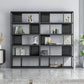 Modern Steel Bookcase Rectangular Shelves 71"H X 12" W Bookshelf for Office Clearhalo 'Bookcases' 'furn' 'furn_bookcases' 'Furniture' 'Office Furniture' 1200x1200_2247dfe9-5aa9-46de-a263-106cd586841e
