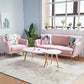 Modern Tight Back Couch Standard Velvet Tuxedo Arm Sofa in Green/Teal/Pink Clearhalo 'furn' 'furn_sofas' 'Furniture' 'furniture_sofas' 'kitchen' 'kitchen_sofas' 'Living Room Furniture' 'Sofa' 'sofas' 1200x1200_2248afa1-2b0c-4c07-b819-06bb0bf39e6b
