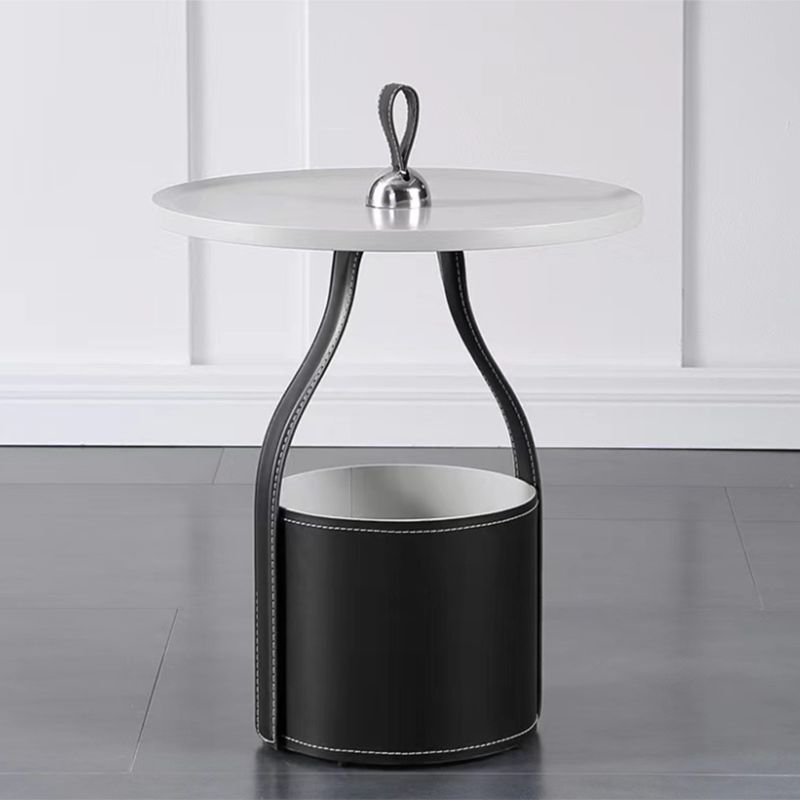 Tavolo laterale contemporaneo Piedistale con portata del soggiorno rotondo tavolo