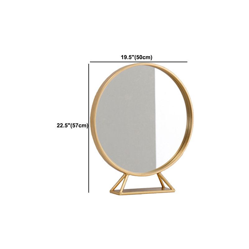 Contatore per trucco bianco brillante 15,74 "tavoli da vanità larghi con 2 cassetti