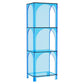 Closed Back Standard Bookshelf Acrylic Bookcase with Shelves for Study Room Clearhalo 'Bookcases' 'furn' 'furn_bookcases' 'Furniture' 'Office Furniture' 1200x1200_22539505-ee83-4a18-959f-f6ae401a0dc3