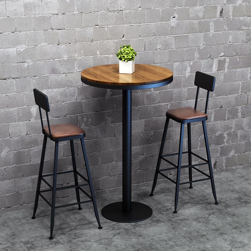 Industrial Distressed Bar Stool Bristol Bar Stool Leather with Cushion Clearhalo 'Bar Furniture' 'Bar Stools' 'bar_stools' 'furn' 'furn_bar_stools' 'furniture_bar_stools' 'Kitchen & Dining Furniture' 'kitchen&dining_furn' 'kitchen' 'kitchen_furn' Furniture' 1200x1200_22552c28-5817-422d-9731-4185717d117b