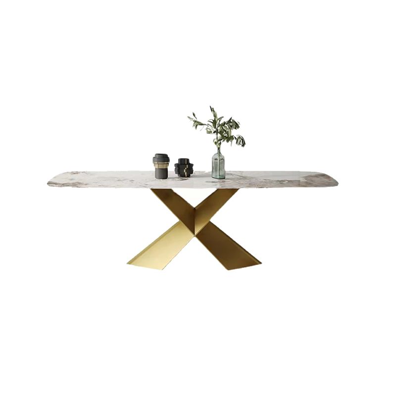 Glamourösster Set mit Lederstühlen 1