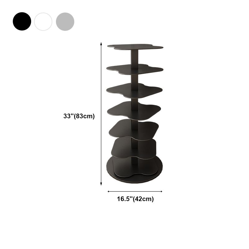 Home Office Geometric Bookcase Modern Style Metal Bookshelves Clearhalo 'Bookcases' 'furn' 'furn_bookcases' 'Furniture' 'furniture_bookcases' 'Office Furniture' 1200x1200_225eb0d3-3f8b-49cd-b9b2-b27594dafe3b